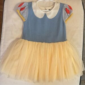 Snow White Disney X Baby GAP dress knit and tulle